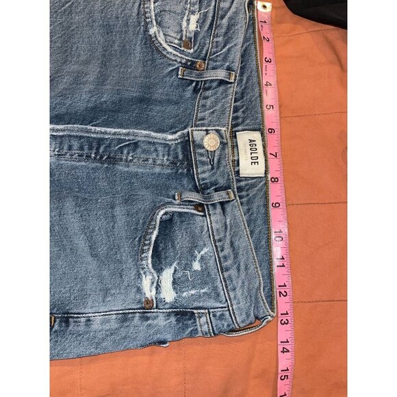 Agolde Nico. High Rise SLim Fit Jeans women size 26 - Picture 7 of 12